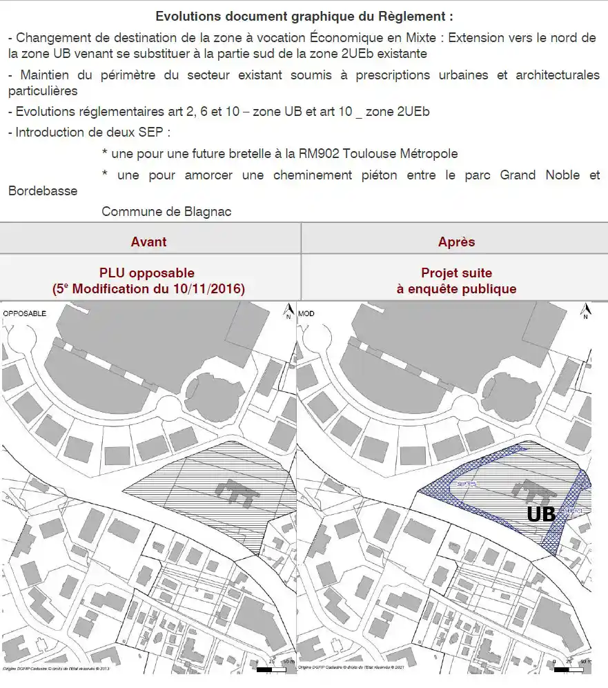 Projet Urbain des Bois à Blagnac. 500 logements